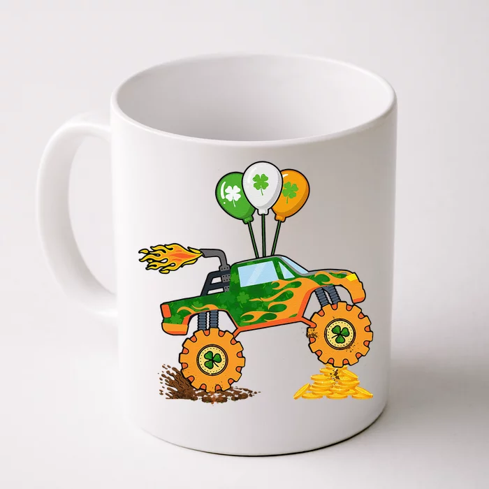 Saint Patrick's Day Fun Monsterruck Fors Front & Back Coffee Mug