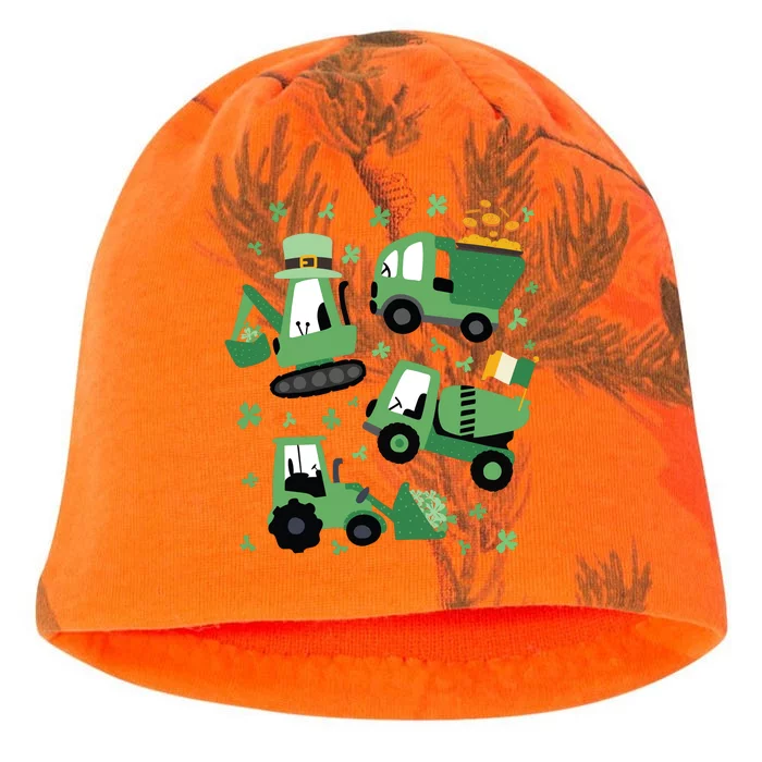 St Patrick's Day Construction Kati - Camo Knit Beanie