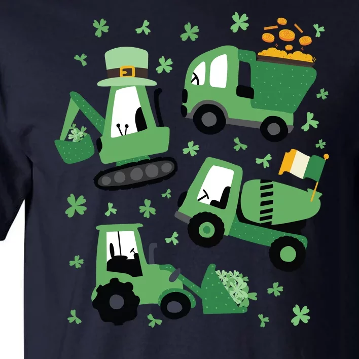 St Patrick's Day Construction Tall T-Shirt