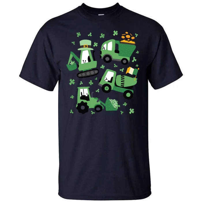 St Patrick's Day Construction Tall T-Shirt