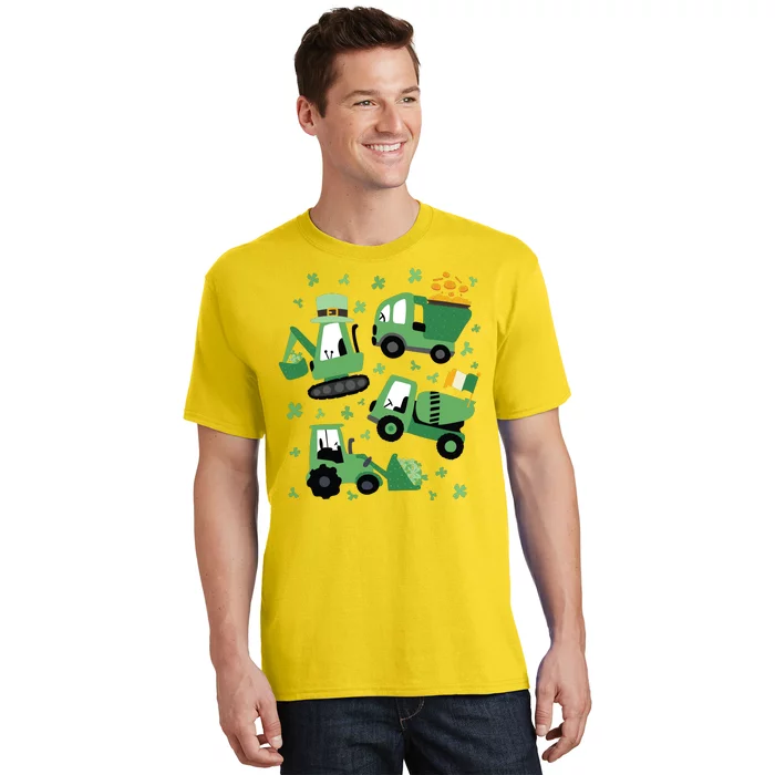 St Patrick's Day Construction T-Shirt