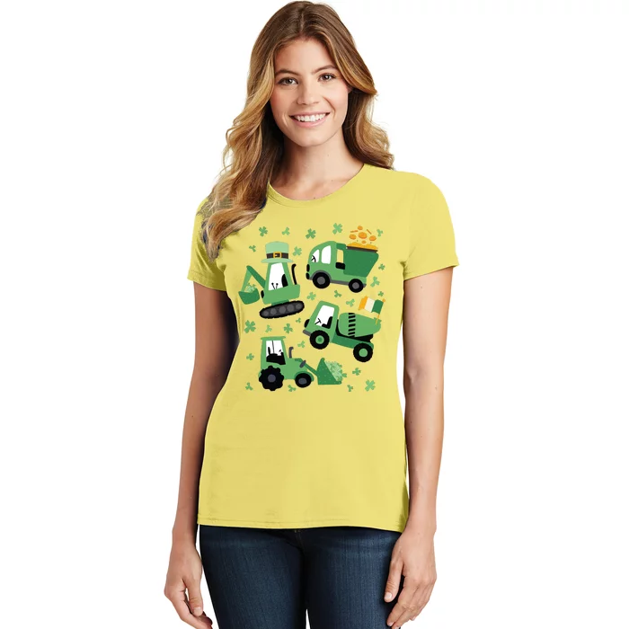 St Patrick's Day Construction Women's T-Shirt