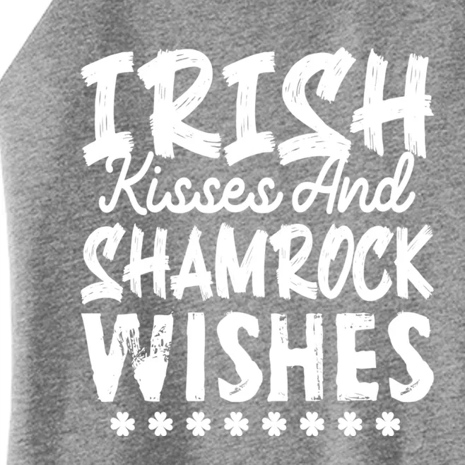 St Patricks Day Wishes Great Gift Women’s Perfect Tri Rocker Tank