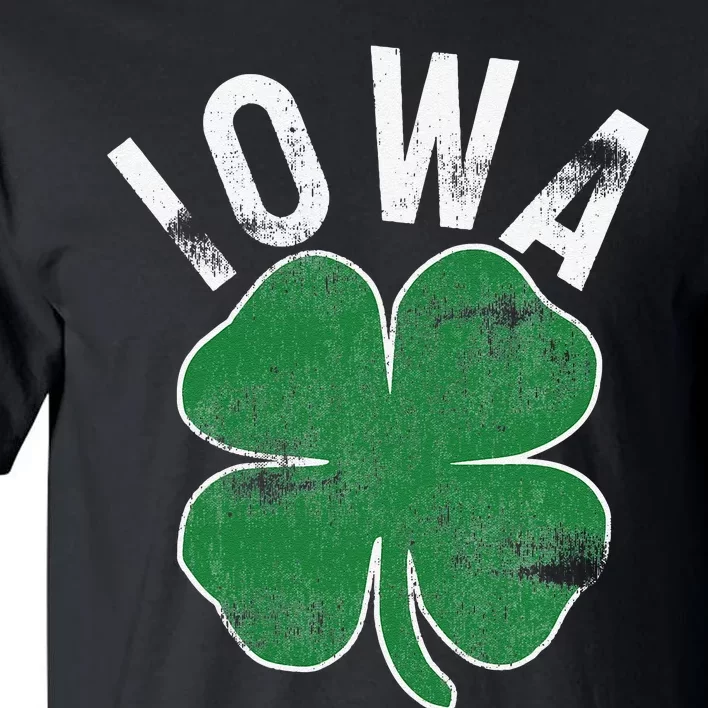 St Patrick's Day Shamrock Iowa Irish Saint Paddy's Gift Tall T-Shirt