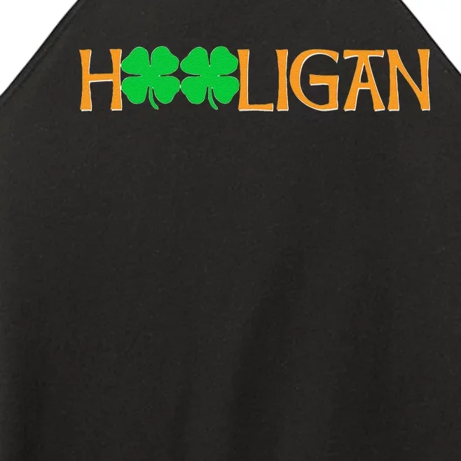 St Paddy's Day Irish Hooligan Women’s Perfect Tri Rocker Tank