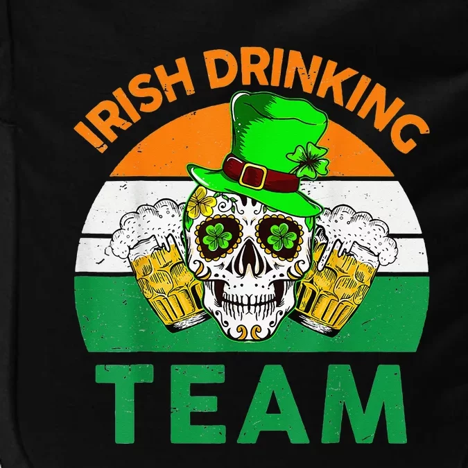 St Patricks Day Irish Drinking Team Funny Impact Tech Backpack