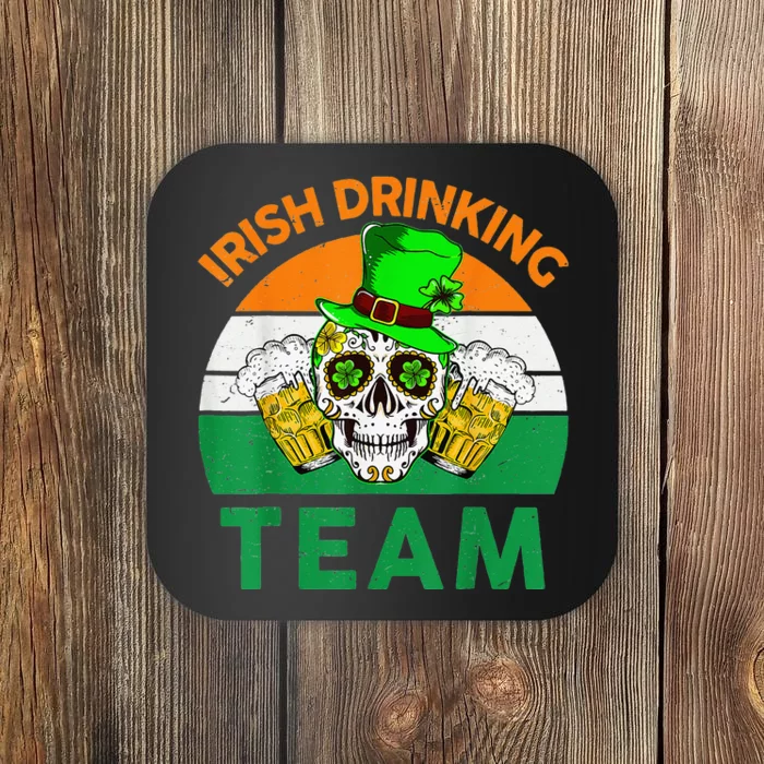 St Patricks Day Irish Drinking Team Funny Coaster