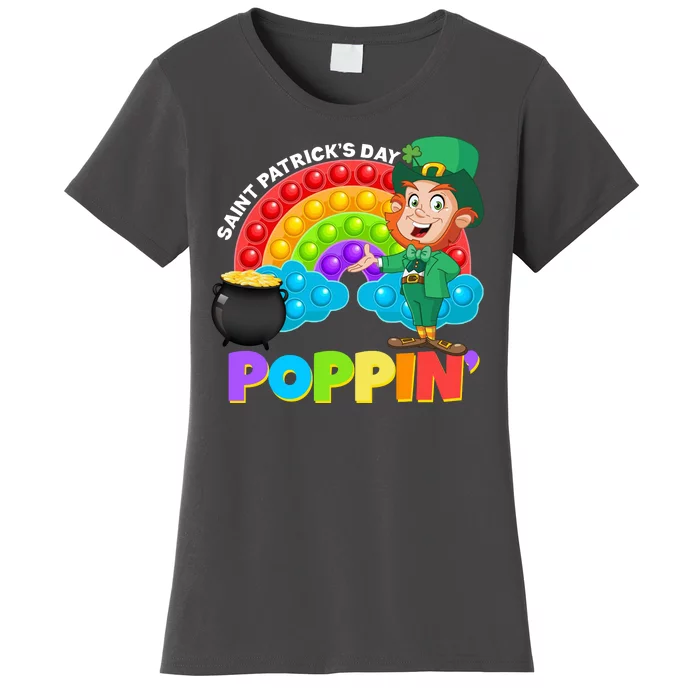 St Patrick's Day Push Pop Leprechaun Women's T-Shirt