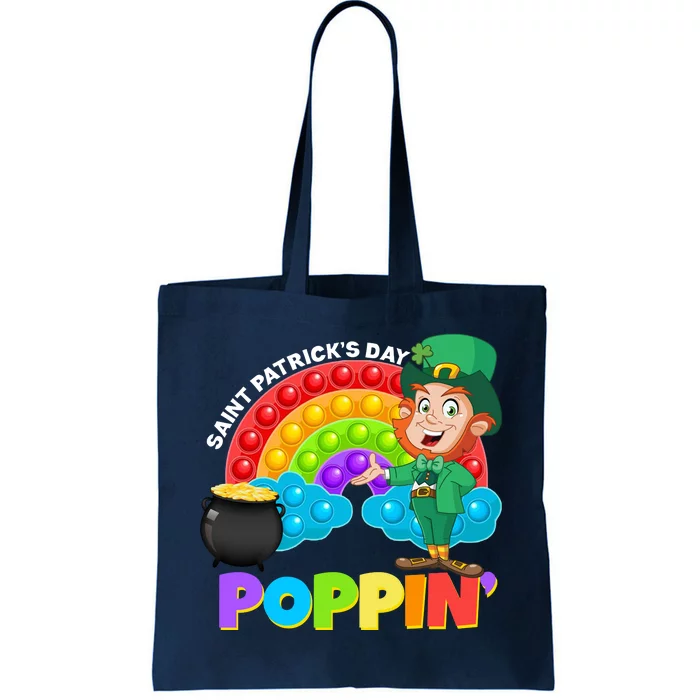 St Patrick's Day Push Pop Leprechaun Tote Bag