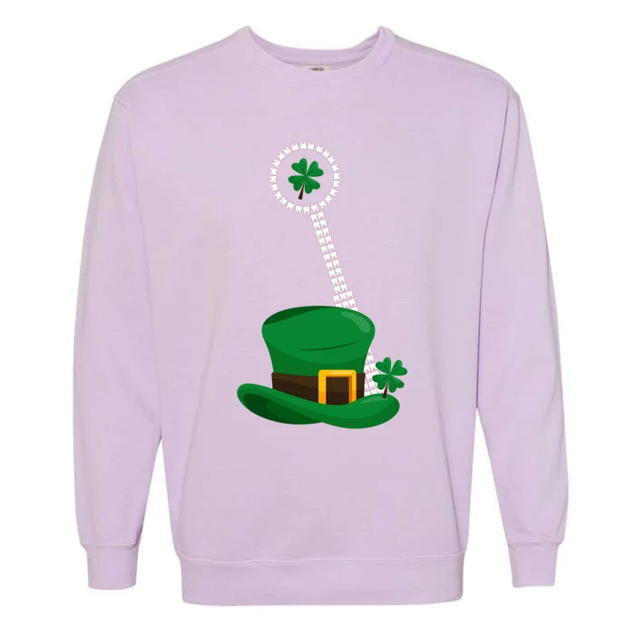 St Patricks Day Dentist Leprechaun Tooth Irish Dental Assis Gift Garment-Dyed Sweatshirt