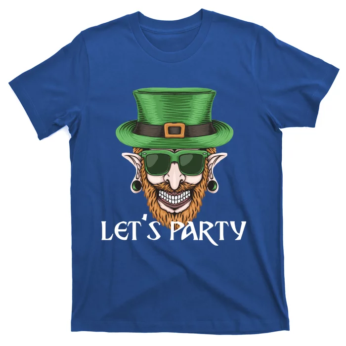 St Patricks Day Crazy Irish Leprechaun Piercing Tattoo Meaningful Gift T-Shirt