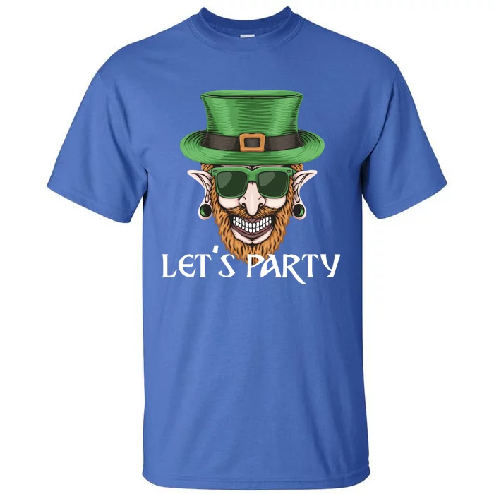 St Patricks Day Crazy Irish Leprechaun Piercing Tattoo Meaningful Gift Tall T-Shirt