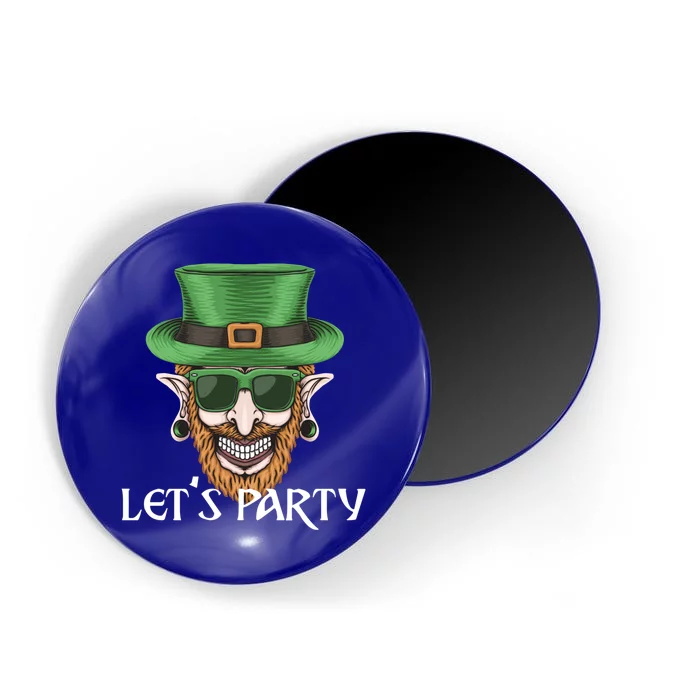 St Patricks Day Crazy Irish Leprechaun Piercing Tattoo Meaningful Gift Magnet