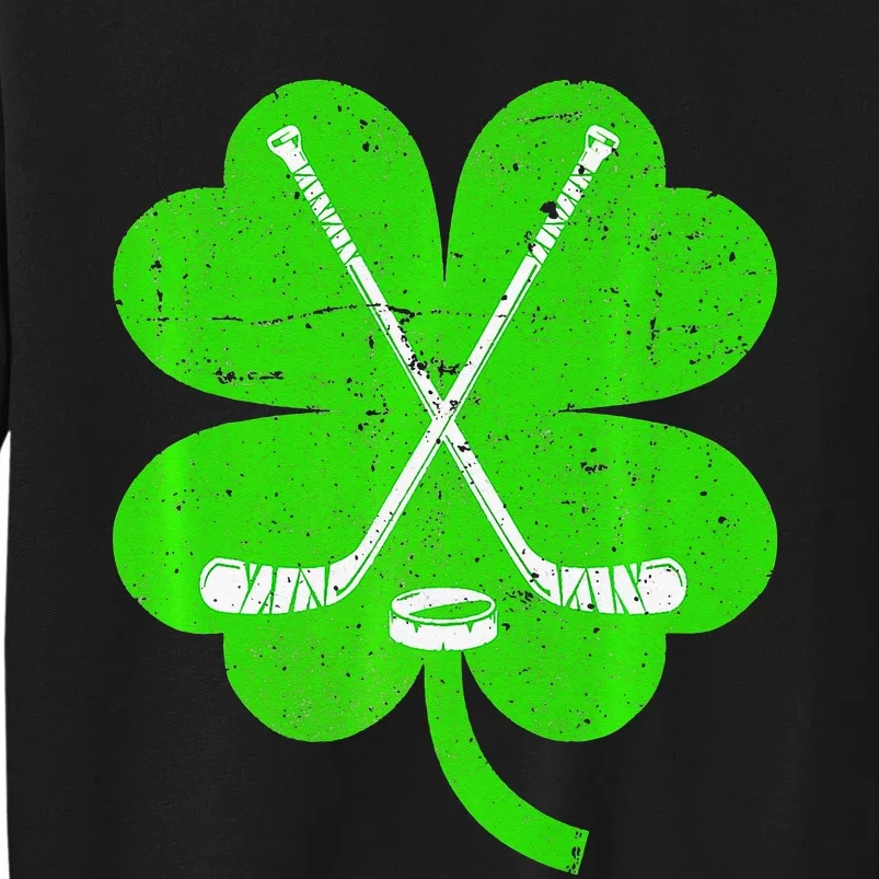 St Patricks Day Irish Hockey Shamrock Costume Sweatshirt