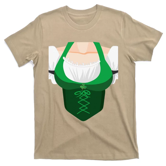 St. Patricks Day Women Sexy Costume Top T-Shirt