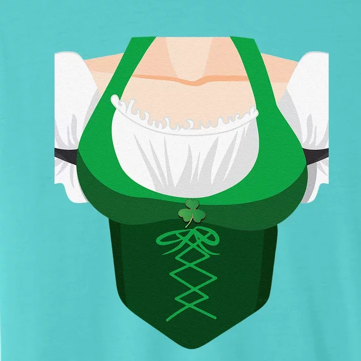 St. Patricks Day Women Sexy Costume Top ChromaSoft Performance T-Shirt