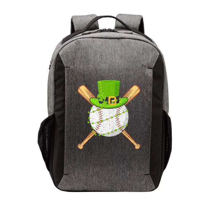 St Patricks Day Shamrock Baseball Saint Paddys Vector Backpack