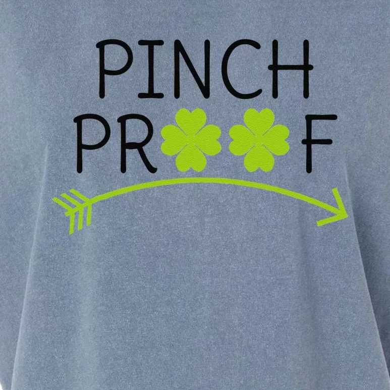 Saint Patrick's Day Pinch Proof Paddy's Day March 17 Design Happy Garment-Dyed Women's Muscle Tee