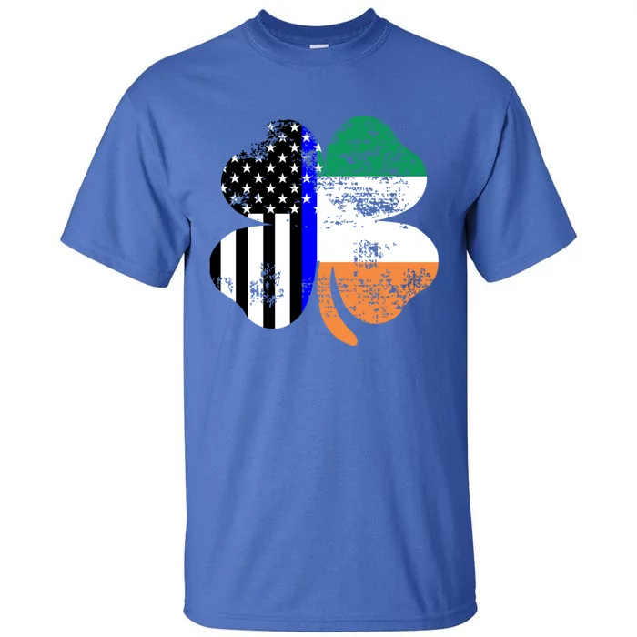 St Patricks Day Police Officer Support Gift Tall T-Shirt