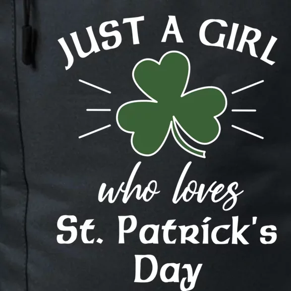 St Patricks Day Gift Just A Loves St Pats Gift Daily Commute Backpack