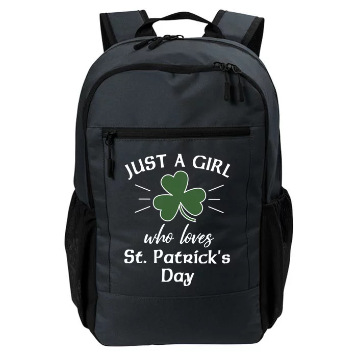 St Patricks Day Gift Just A Loves St Pats Gift Daily Commute Backpack