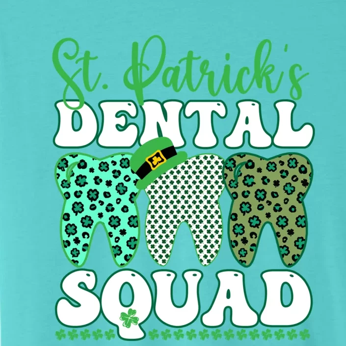 St Patrick's Dental Squad Leopard Tooth For Dentists Great Gift ChromaSoft Performance T-Shirt