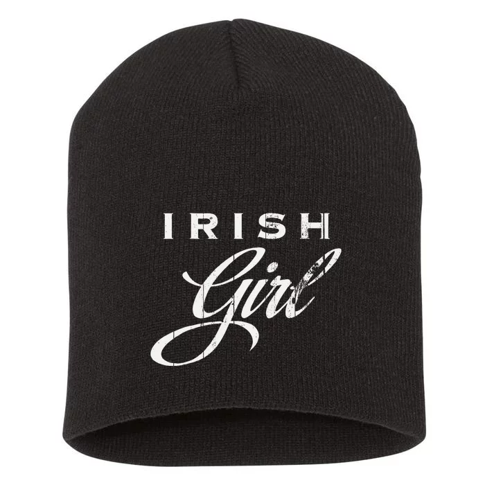 Saint Patrick's Day Irish Heritage Short Acrylic Beanie