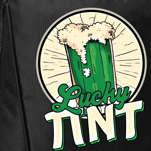 St Patricks Day Lucky Pint Pi Math Beer Mathematic Beer Pong Cool Gift City Backpack