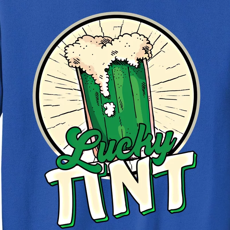 St Patricks Day Lucky Pint Pi Math Beer Mathematic Beer Pong Cool Gift Tall Sweatshirt