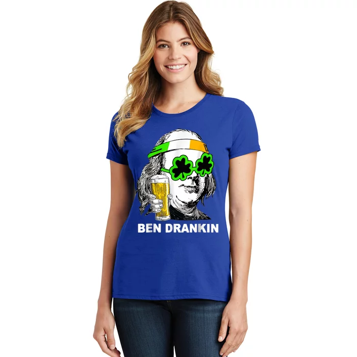 St Patricks Day, Ben Drankin, Funny St Patricks Day, St Patricks Day Drinking Women's T-Shirt