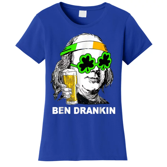 St Patricks Day, Ben Drankin, Funny St Patricks Day, St Patricks Day Drinking Women's T-Shirt