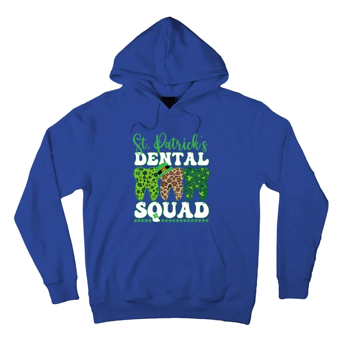 St Patrick's Dental Squad Leopard Tooth For Dentists Gift Hoodie