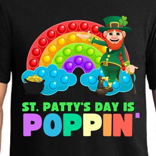 St Patricks Day Pop It Fidget Toy Leprechaun Gift Pajama Set