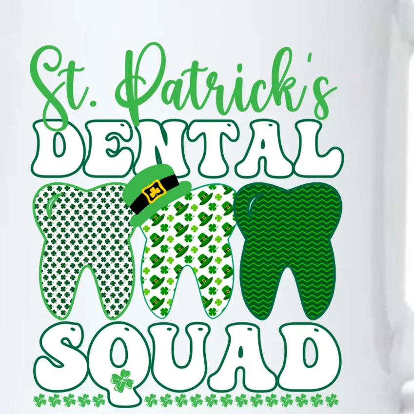 St Patrick's Dental Squad Leopard Tooth For Dentists Gift Black Color Changing Mug