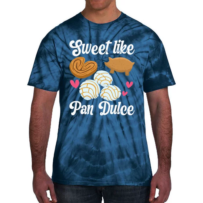 Sweet Pan Dulce Conchas Latina Mexican Mujer Concha Pastry Tie-Dye T-Shirt