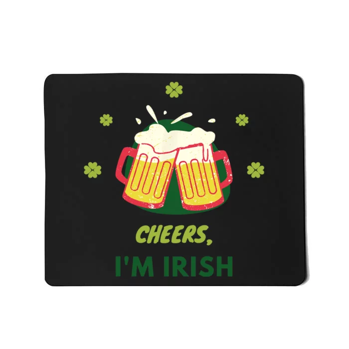 St. Patrick's Day Funny Design Mousepad