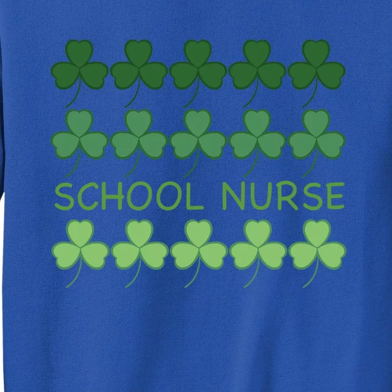 St Patricks Day School Nurse Cool Gift Sweatshirt