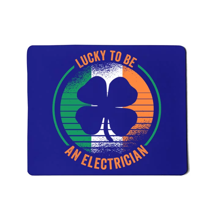 St Patricks Day Electrician Gift Mousepad