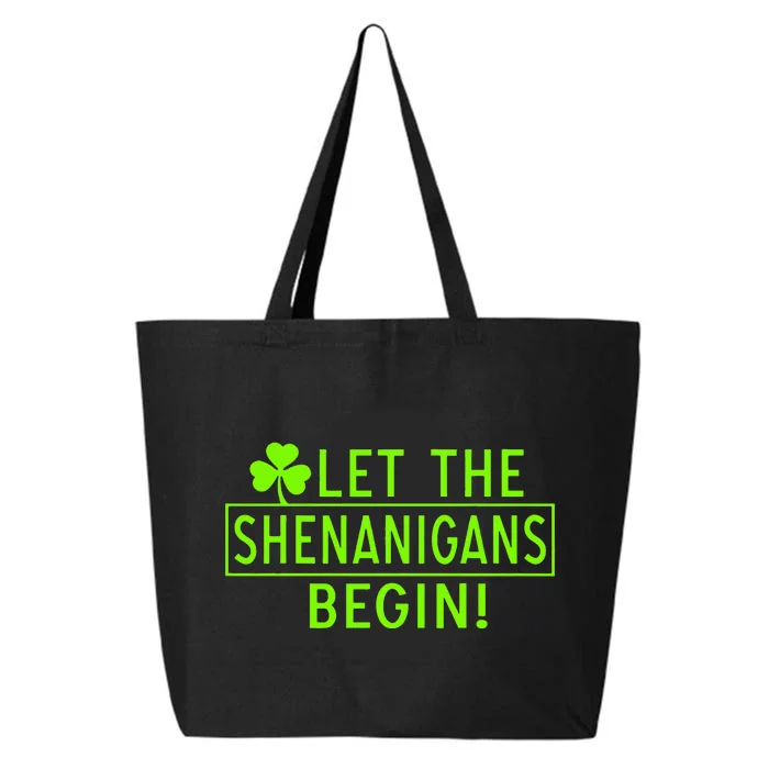 Saint Patrick Day Shenanigans For Irish 25L Jumbo Tote