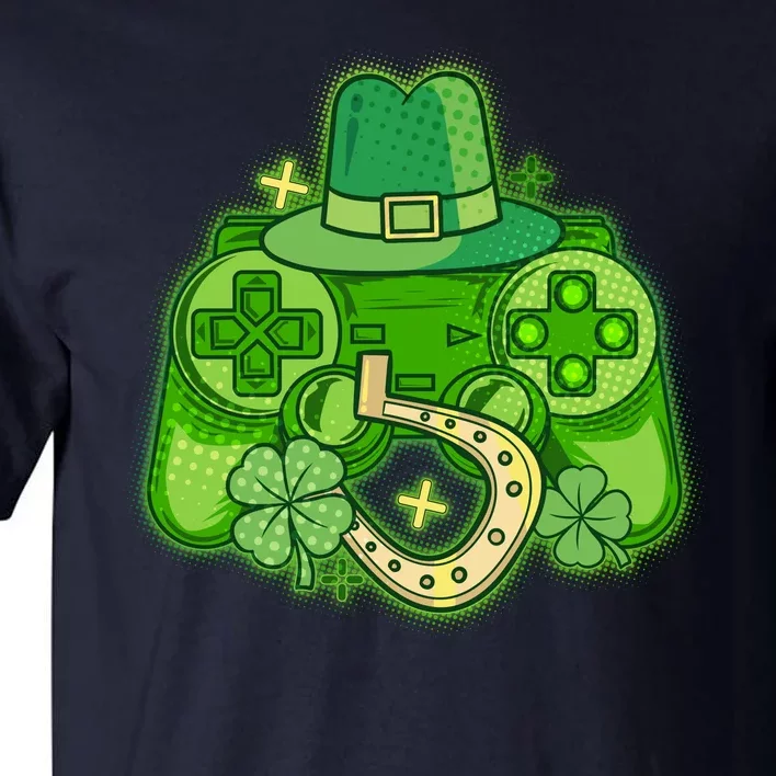 St Patricks Day Lucky Video Game Controller Tall T-Shirt