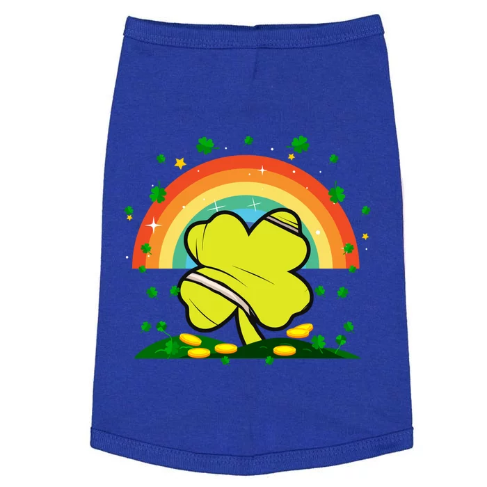 Saint Patricks Day Shenanigans Rainbow Tennis Ball Shamrock Gift Doggie Tank