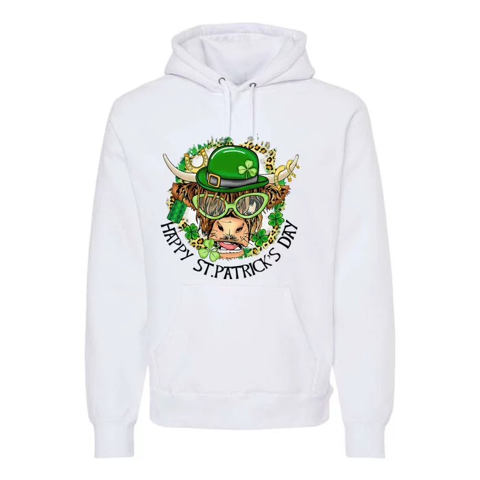 St. Patricks Day happy Shenanigans shamrock Premium Hoodie