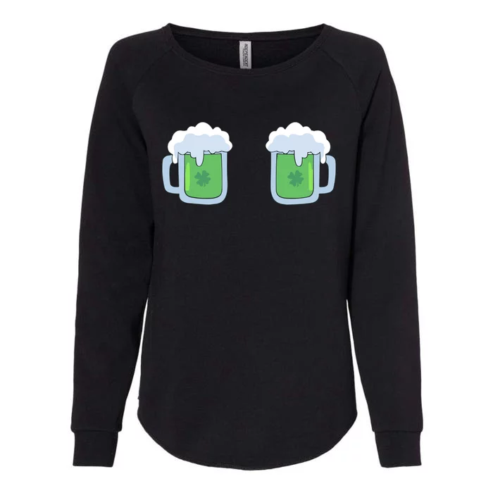 St Patricks Day Silliest Goose At The Pub Womens California Wash Sweatshirt