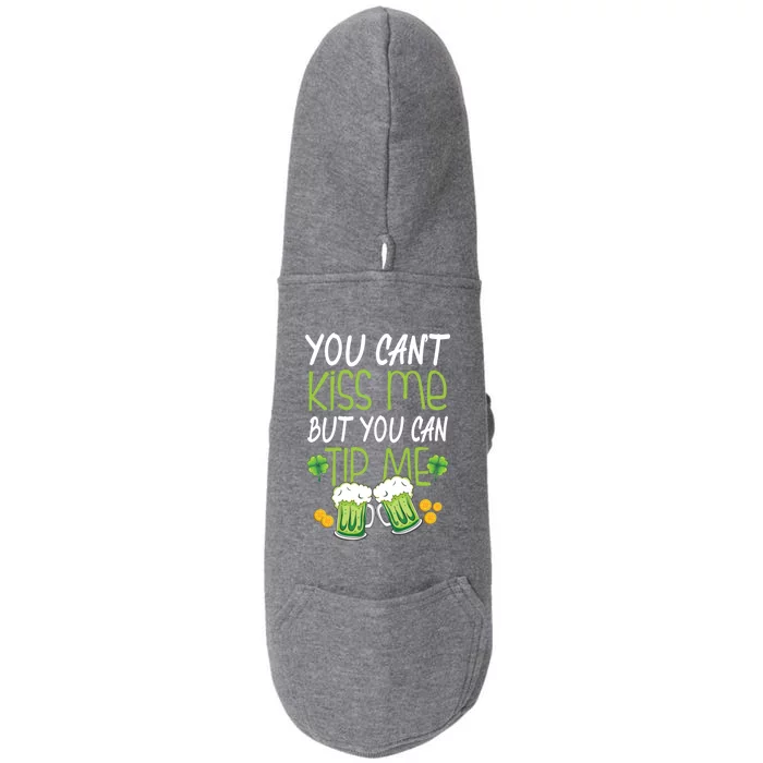 St Patricks Day Gift Funny Bartender Waiter Waitress Server Meaningful Gift Doggie 3-End Fleece Hoodie