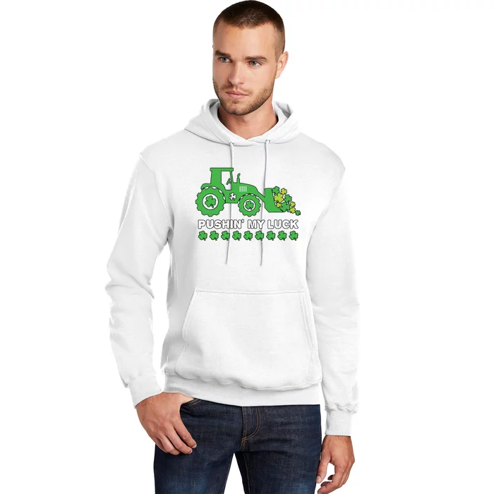 St Patricks Day Pushing My Luck Monster Truck Hoodie