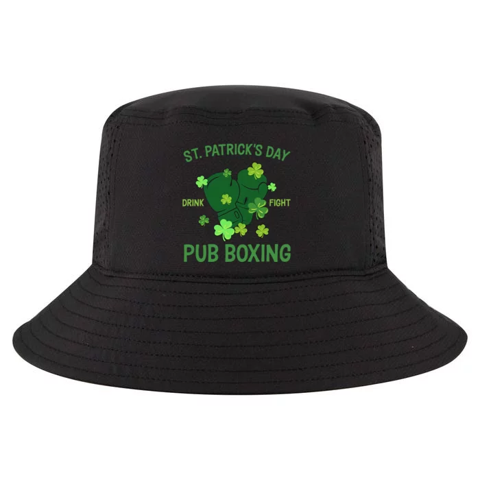 St Patrick's Day Drink Fight Pub Boxing Lucky Clover Lover Gift Idea Cool Comfort Performance Bucket Hat