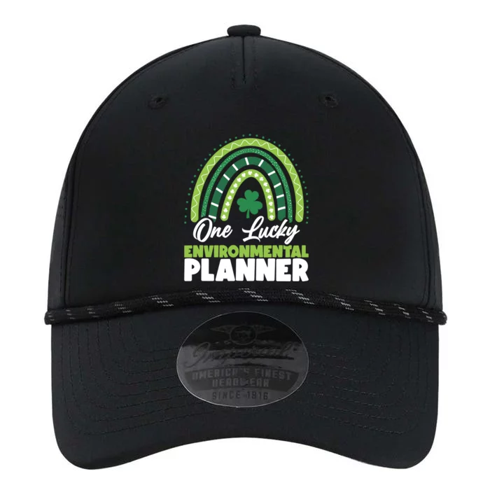 St Patricks Day One Lucky Environtal Planner Gift Performance The Dyno Cap