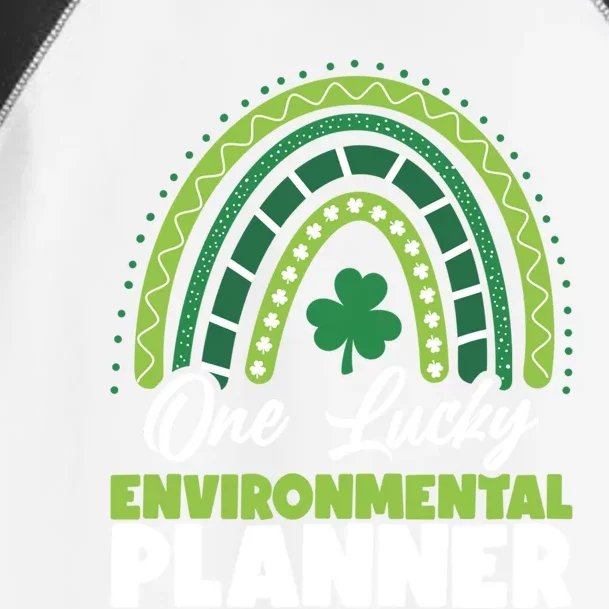 St Patricks Day One Lucky Environtal Planner Gift Toddler Fine Jersey T-Shirt