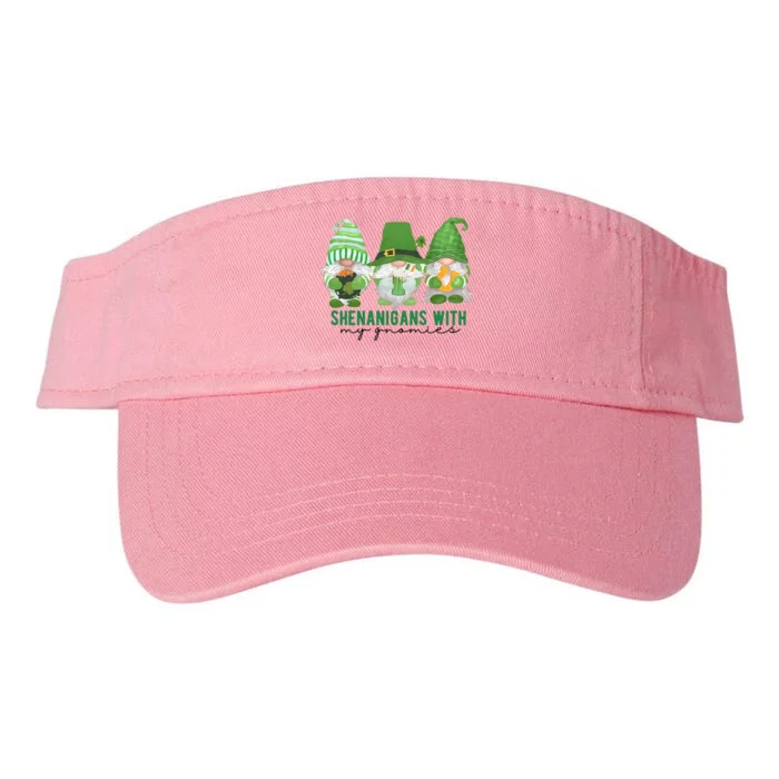 St Patrick's Day Sheninigans With My Gnomies Cute Treding Gift Idea Valucap Bio-Washed Visor