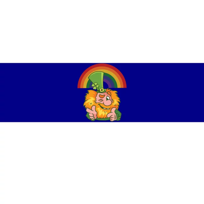 Saint Patrick's Day Rainbow Leprechaun Cool Gift Bumper Sticker